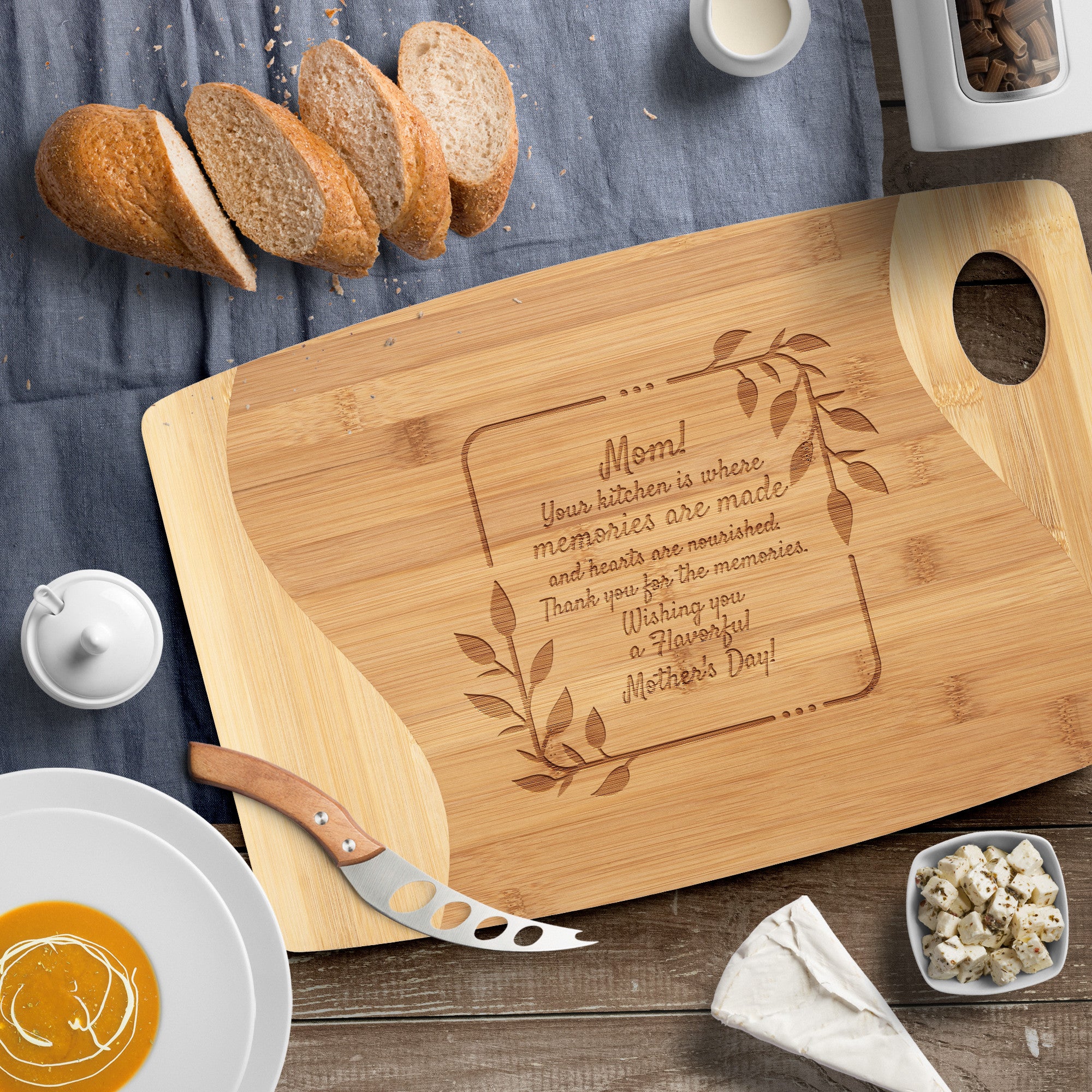 Memories Are Made - Cutting Board for Mother's Day