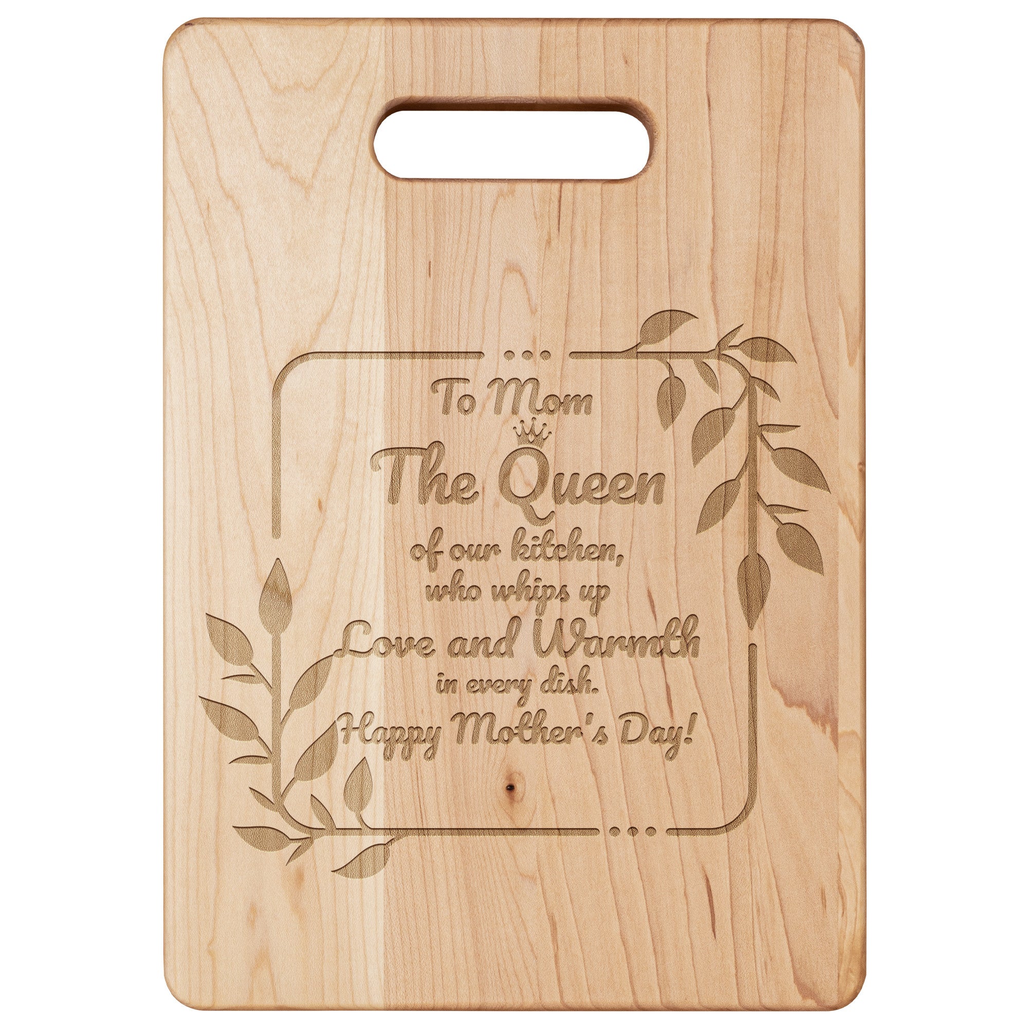 Queen of the Kitchen - Cutting Board for Mother's Day