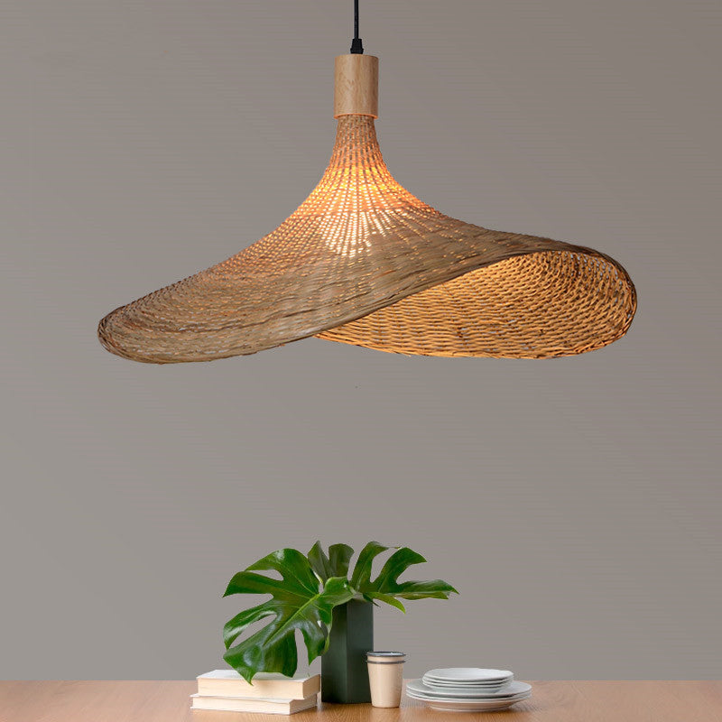 Bamboo Hanging Lamp Home Decorative Light