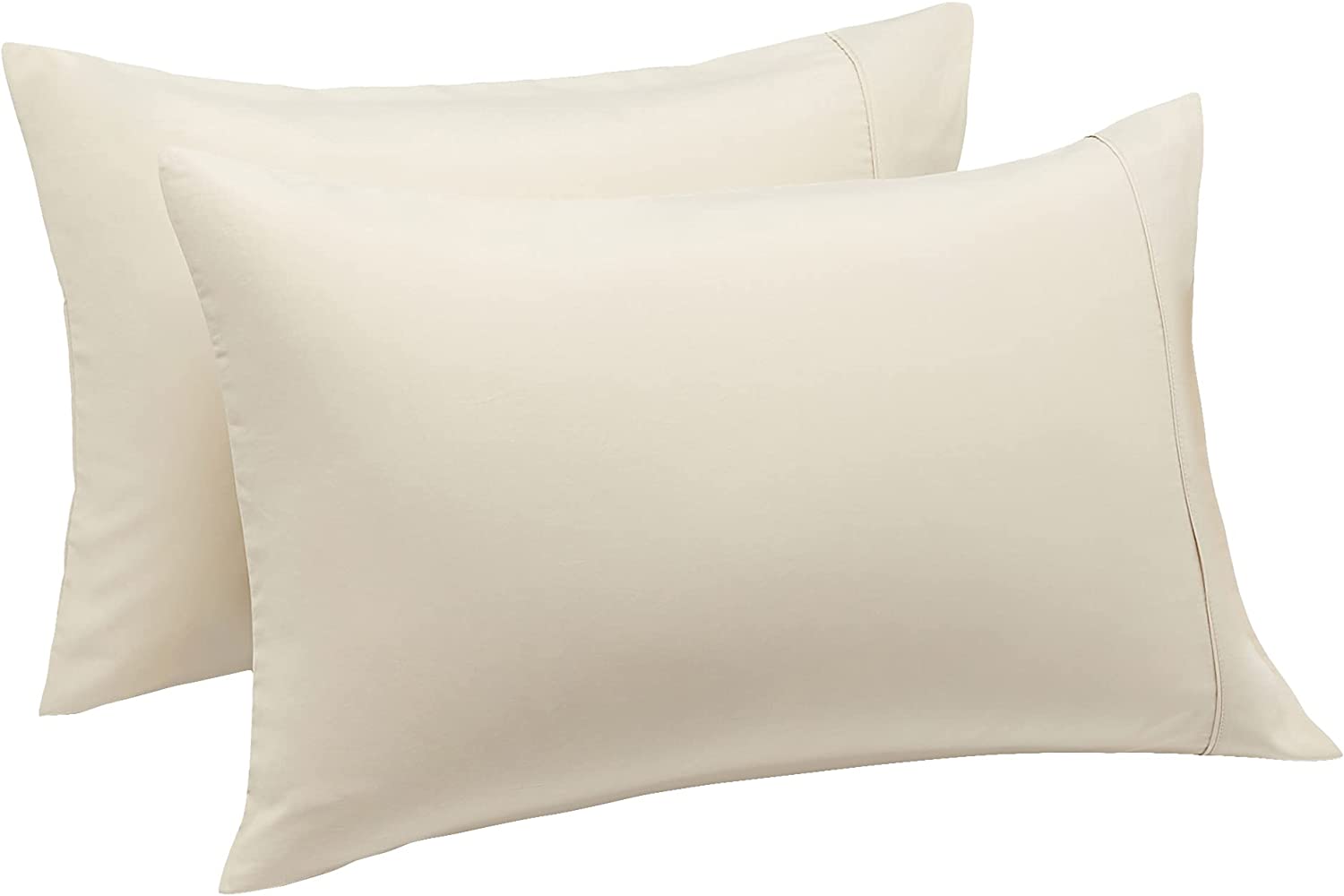 Bamboo Pillow Case Soft Comfortable Breathable (2 Pack)