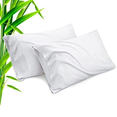 Bamboo Pillow Case Soft Comfortable Breathable (2 Pack)